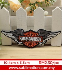 018 Embroidery Sticker